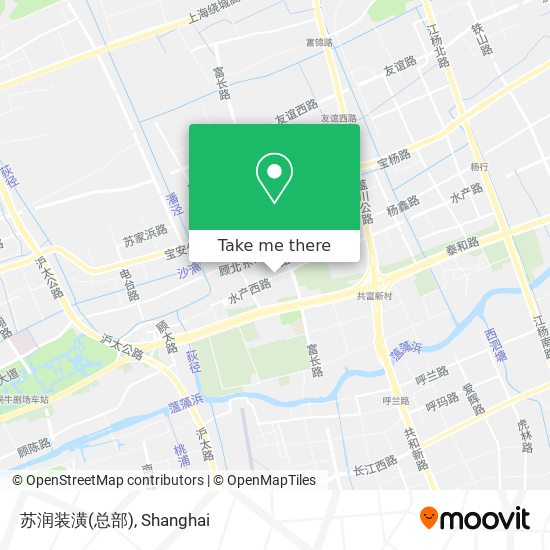 苏润装潢(总部) map
