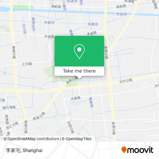李家宅 map