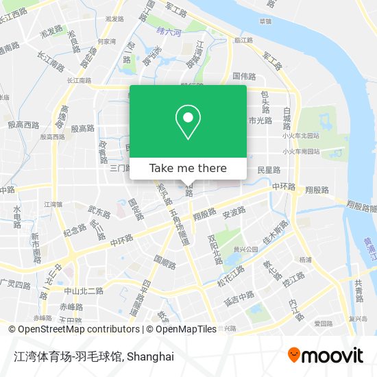 江湾体育场-羽毛球馆 map