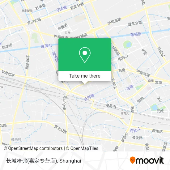 长城哈弗(嘉定专营店) map