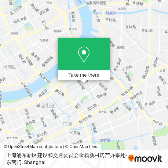 上海浦东新区建设和交通委员会金杨新村房产办事处-东南门 map