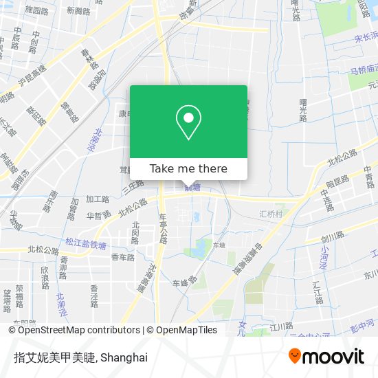 指艾妮美甲美睫 map