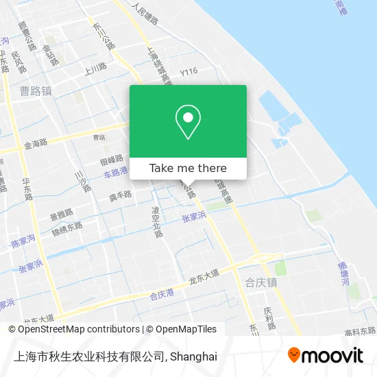 上海市秋生农业科技有限公司 map