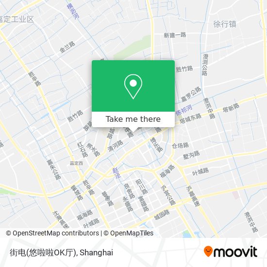 街电(悠啦啦OK厅) map