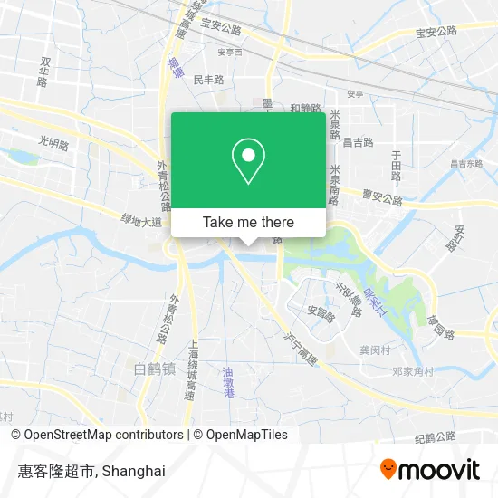 惠客隆超市 map