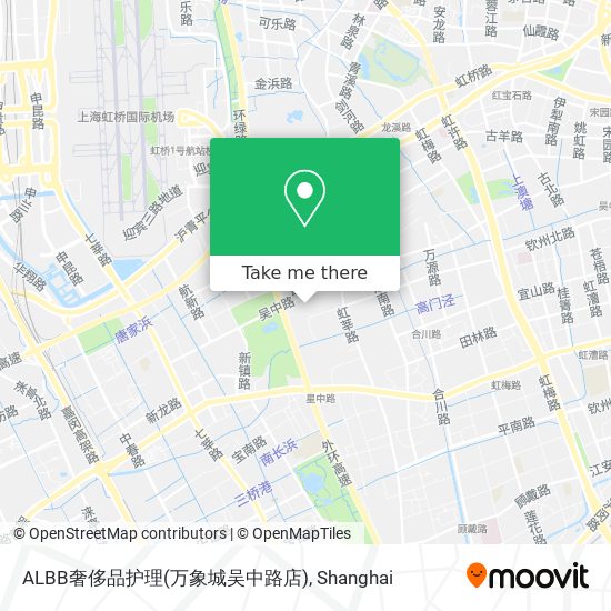 ALBB奢侈品护理(万象城吴中路店) map