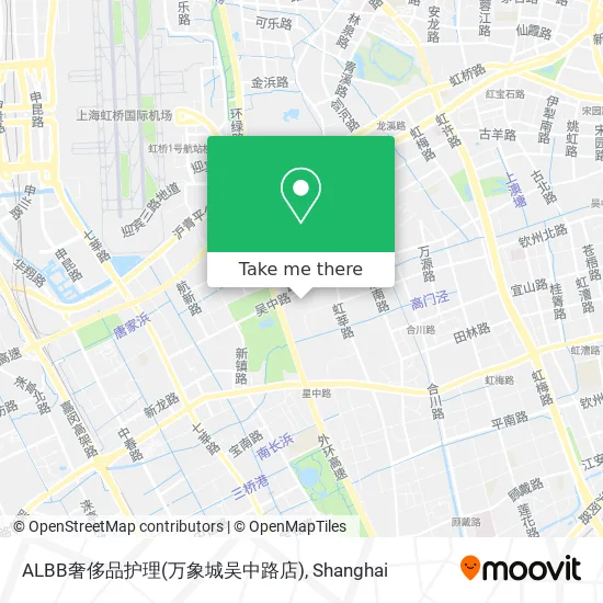 ALBB奢侈品护理(万象城吴中路店) map