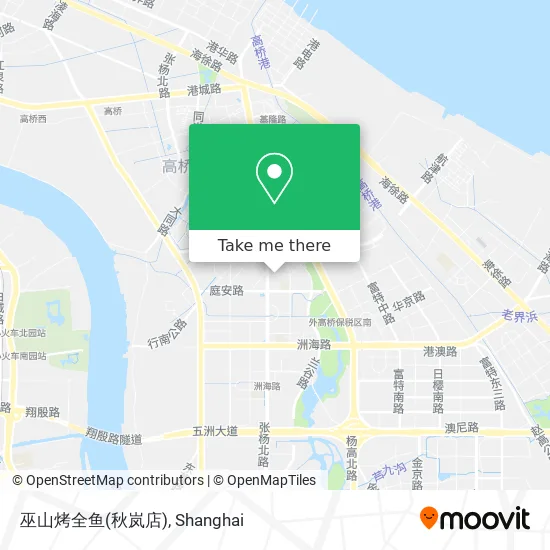 巫山烤全鱼(秋岚店) map