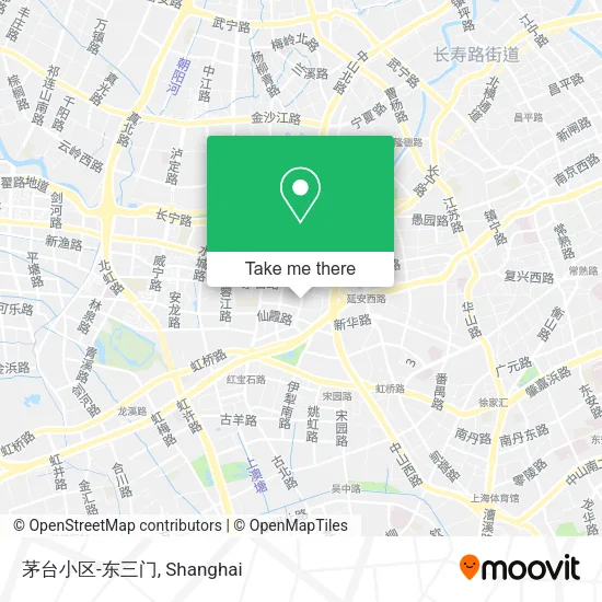 茅台小区-东三门 map