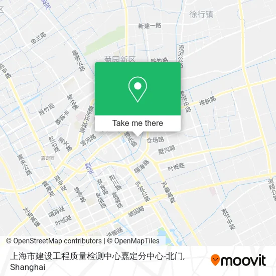 上海市建设工程质量检测中心嘉定分中心-北门 map