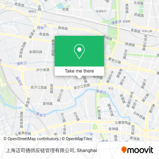 上海迈司德供应链管理有限公司 map