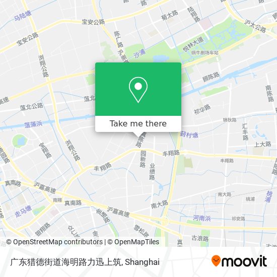 广东猎德街道海明路力迅上筑 map