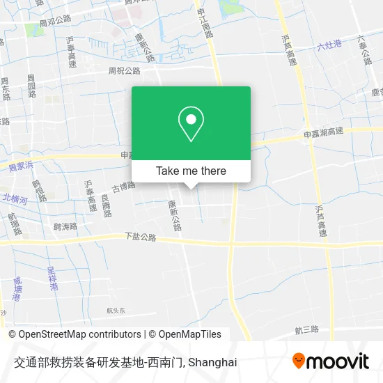 交通部救捞装备研发基地-西南门 map