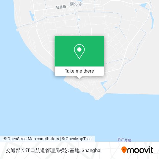 交通部长江口航道管理局横沙基地 map