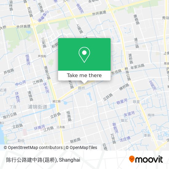 陈行公路建中路(题桥) map