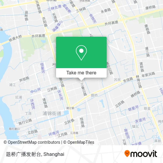 题桥广播发射台 map