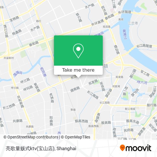 亮歌量贩式ktv(宝山店) map