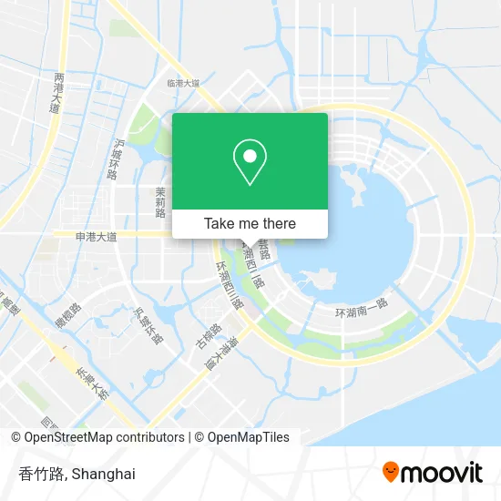香竹路 map