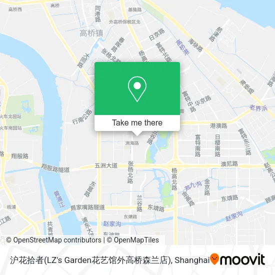 沪花拾者(LZ's Garden花艺馆外高桥森兰店) map