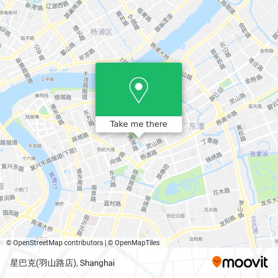 星巴克(羽山路店) map