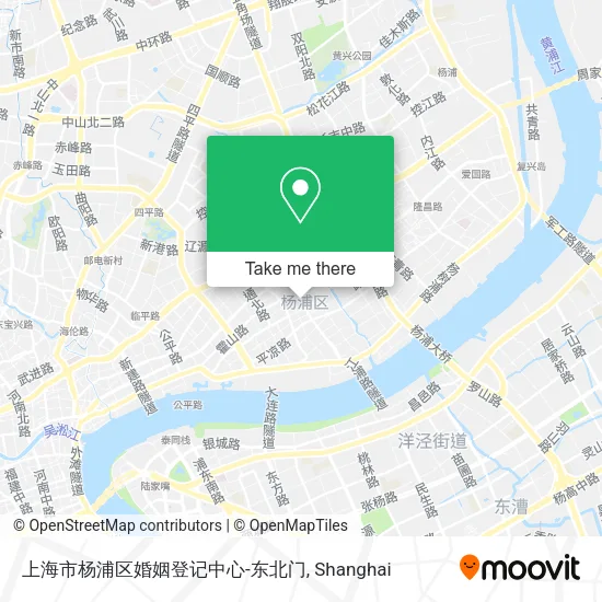 上海市杨浦区婚姻登记中心-东北门 map