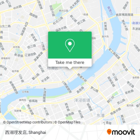 西湖理发店 map