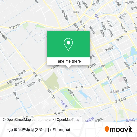 上海国际赛车场(35出口) map
