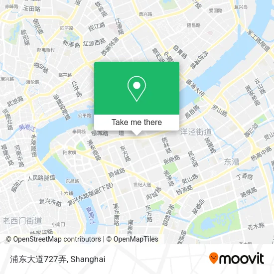 浦东大道727弄 map