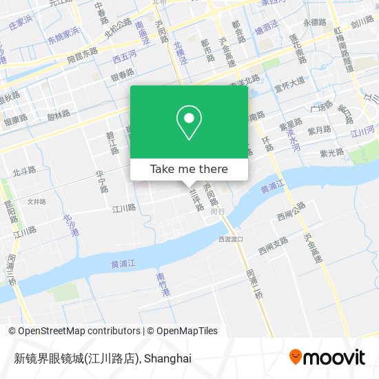 新镜界眼镜城(江川路店) map