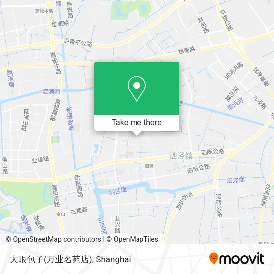 大眼包子(万业名苑店) map