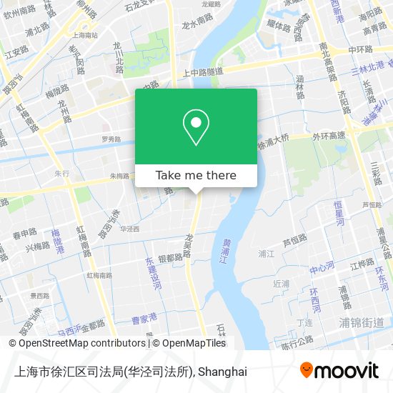 上海市徐汇区司法局(华泾司法所) map