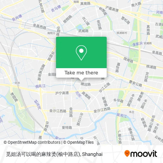 觅姐汤可以喝的麻辣烫(榆中路店) map