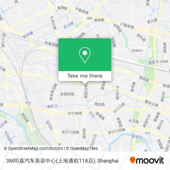 3M司嘉汽车美容中心(上海通权118店) map