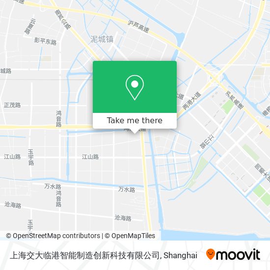 上海交大临港智能制造创新科技有限公司 map