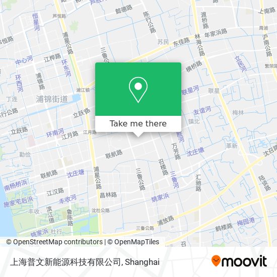 上海普文新能源科技有限公司 map