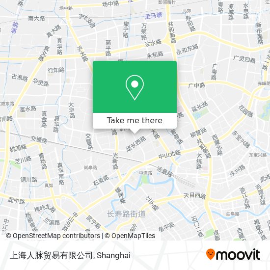 上海人脉贸易有限公司 map