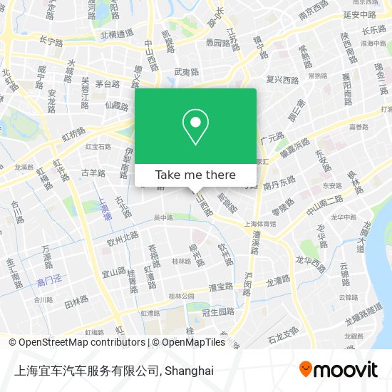 上海宜车汽车服务有限公司 map