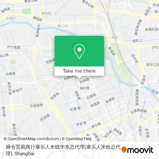 膳仓贸易商行康乐人米线华东总代理(康乐人米粉总代理) map