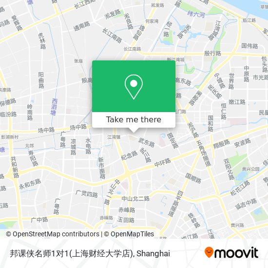邦课侠名师1对1(上海财经大学店) map