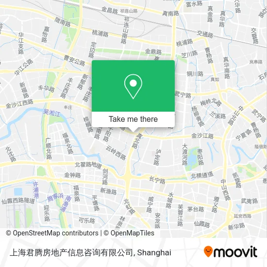 上海君腾房地产信息咨询有限公司 map