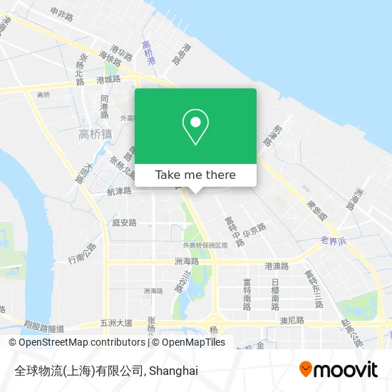 全球物流(上海)有限公司 map