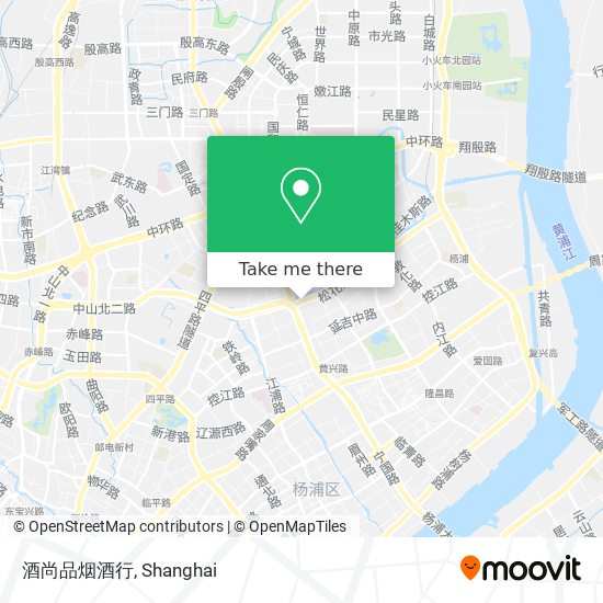 酒尚品烟酒行 map