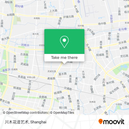 川木花道艺术 map