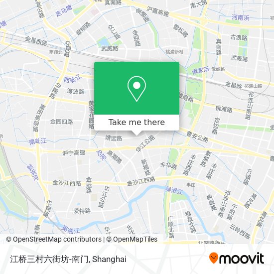 江桥三村六街坊-南门 map