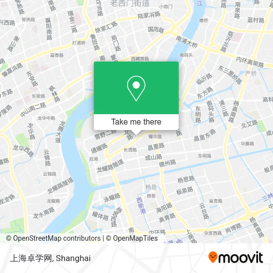 上海卓学网 map