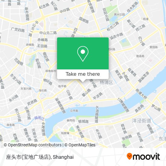 座头市(宝地广场店) map