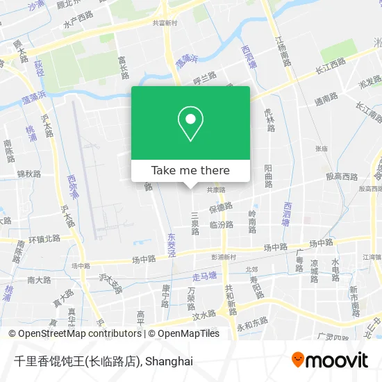 千里香馄饨王(长临路店) map