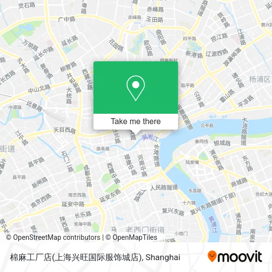 棉麻工厂店(上海兴旺国际服饰城店) map