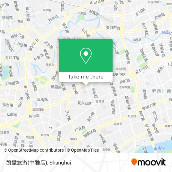 凯撒旅游(中雅店) map