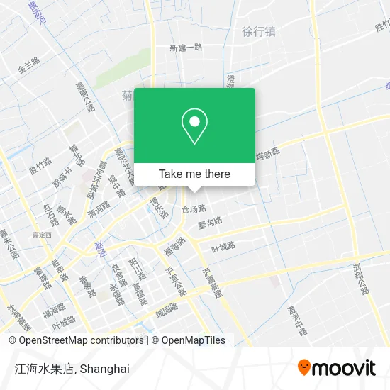 江海水果店 map